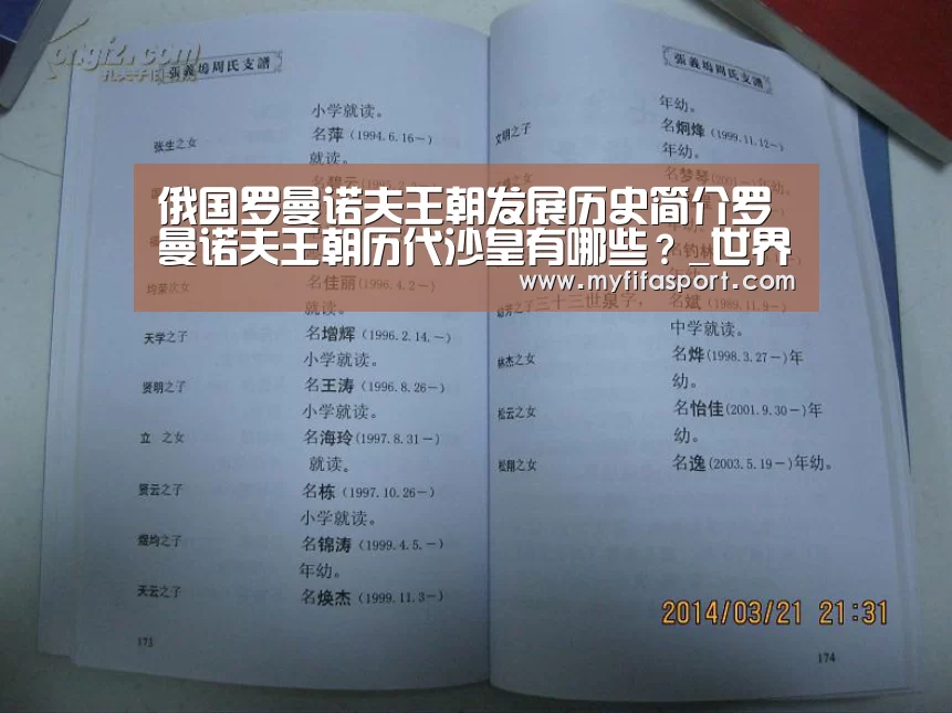 俄国罗曼诺夫王朝发展历史简介罗曼诺夫王朝历代沙皇有哪些?_世界杯官网(图1) 比赛直播